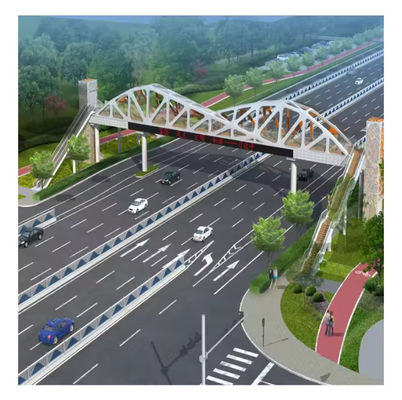 Puente de estructura de acero de primera calidad estándar internacional Puente de acero Henvy Puente Bailey