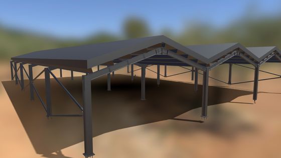 ISO En Prefabricado Edificio de varios pisos Panel de sándwich Casa prefabricada S355jr