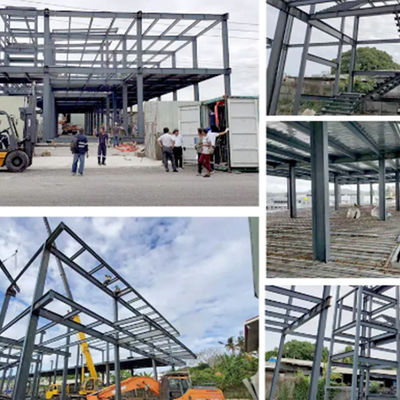 Budowień Komercyjnych Olej Gorąco Zgalwanizowany Biurowe Centrum Handlowe Olej Malowany
