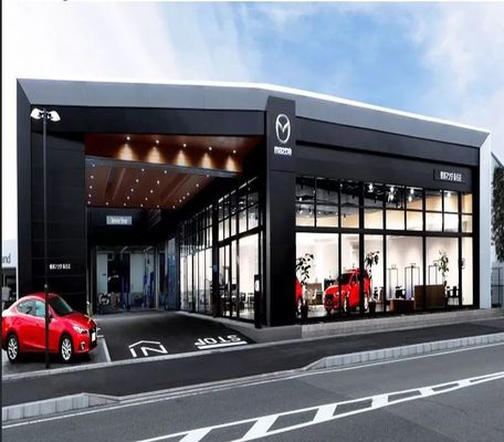 Długotrwałe komercyjne budynki metalowe konstrukcje stalowe Sala wystawowa Centrum wystawowe