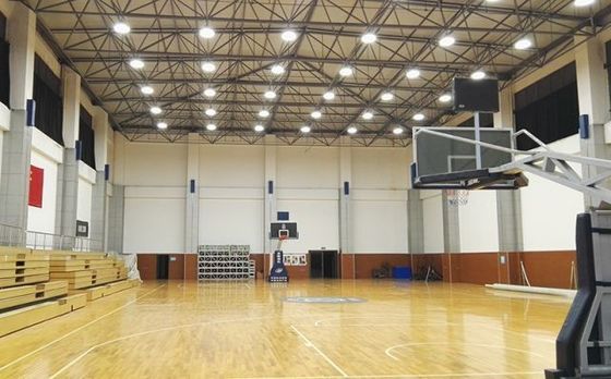 Odporność na wiatr Budynek komercyjny Metal Badminton Sala koszykówki Prefabrykowane pawilony sportowe