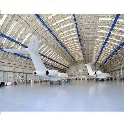 Hangar prefabrykowanych konstrukcji stalowych
