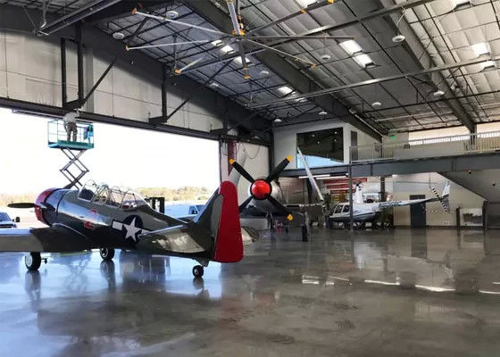 Q235b Q355b Estructura de acero Hangar Resistencia al terremoto OEM Construcción de hangares de aviones