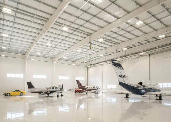 Color personalizado Modular Aeropuerto Hangar Kit de Construcción Avión En el Hangar A prueba de nieve