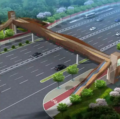 Sprzedaż bezpośrednia z fabryki Modularne mosty ze stali Temporary Steel Bailey Bridge Antysysysmiczne