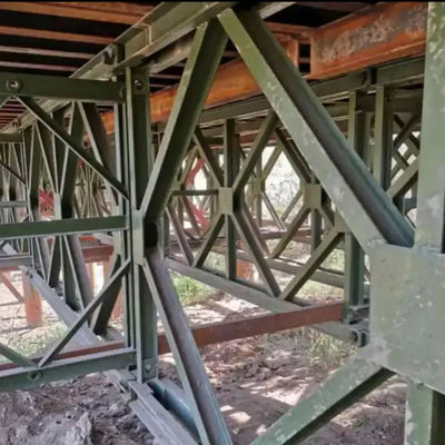 Fuente única de suministro Modular Puentes de estructura de acero Q235 de alta resistencia a la corrosión