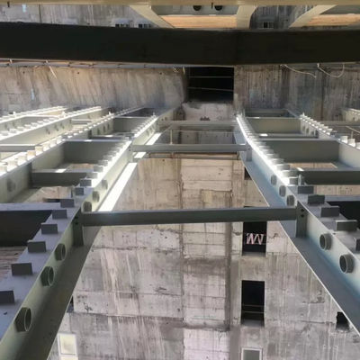 ISO9001 Puentes prefabricados de acero de sección H Puente de armadura metálica resistente a la nieve